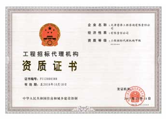 工程招标代理甲级资质